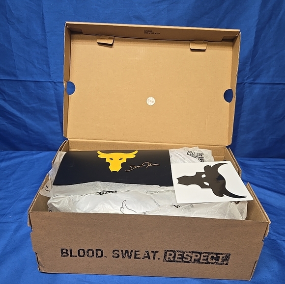 Under Armour Women's Size US 5 Project Rock BSR5 White Green Lace Up Sneakers - Picture 11 of 12